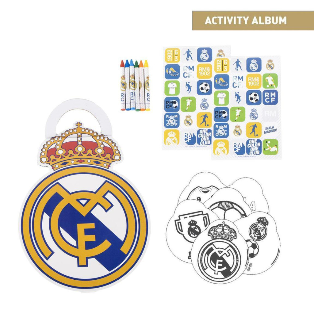 Real Madrid Crown Real Madrod värvimis- ja tegevuskomplekt – tootepilt