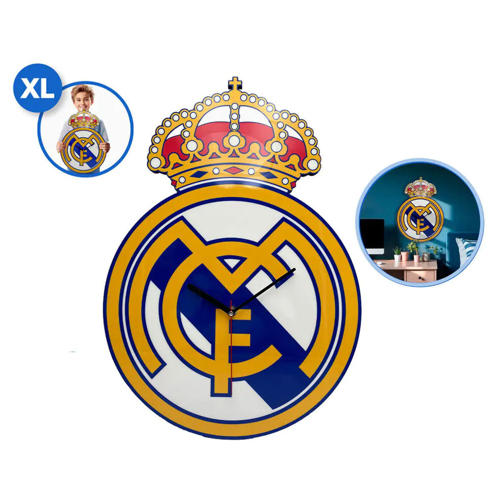 Real Madrid Hala XL seinakell 31 cm – tootepilt
