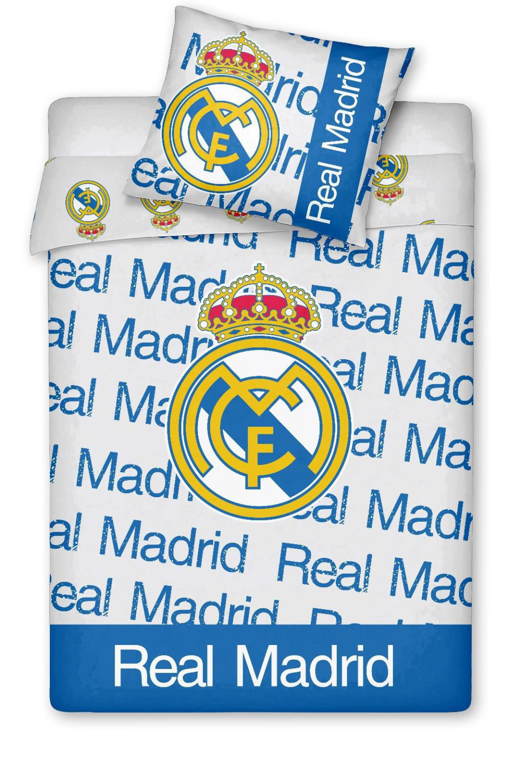 Real Madrid Royal voodipesukomplekt 140×200 cm, 70×90 cm – tootepilt