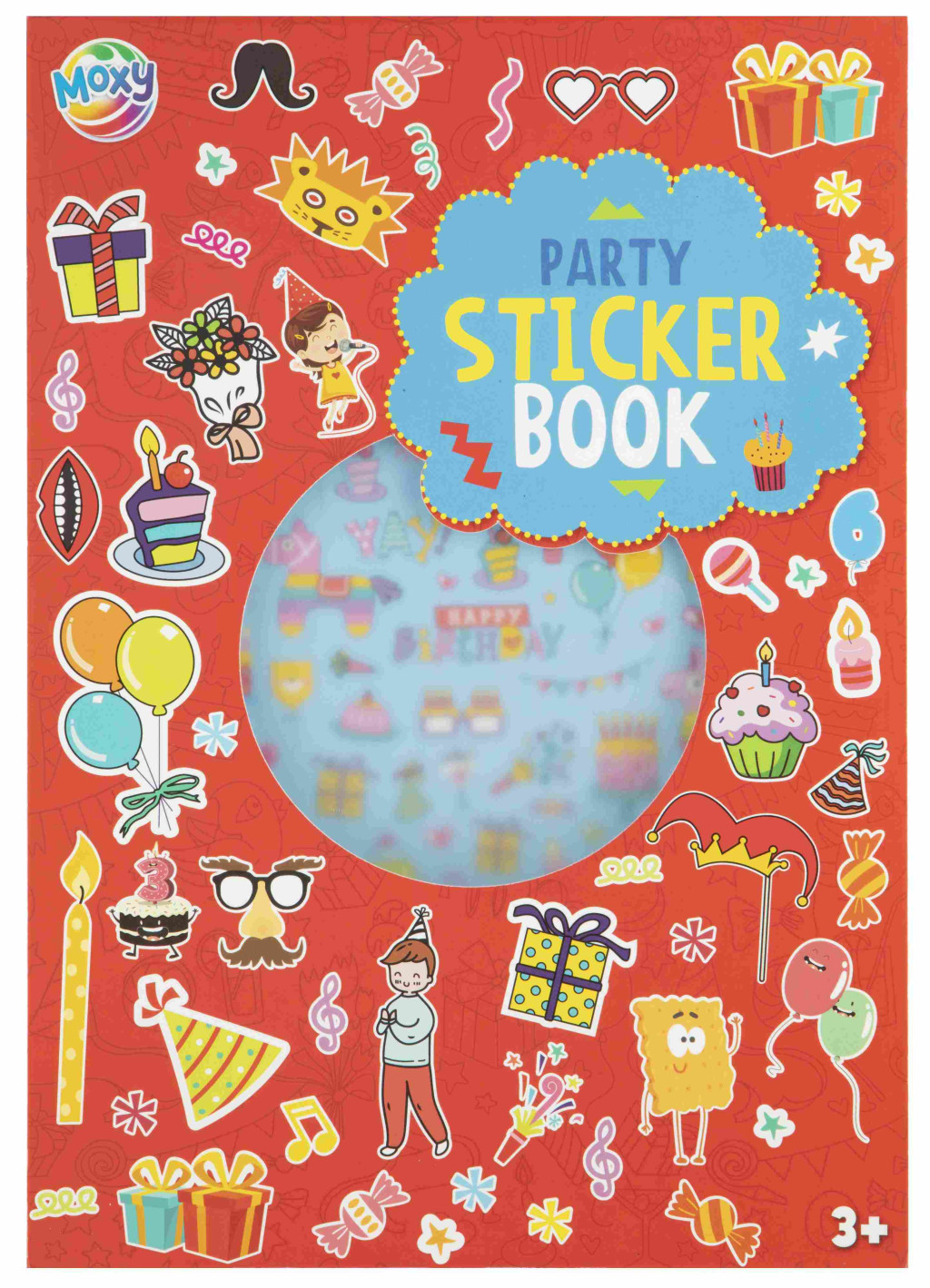 Red Party kleepsualbum 8 sheets – tootepilt