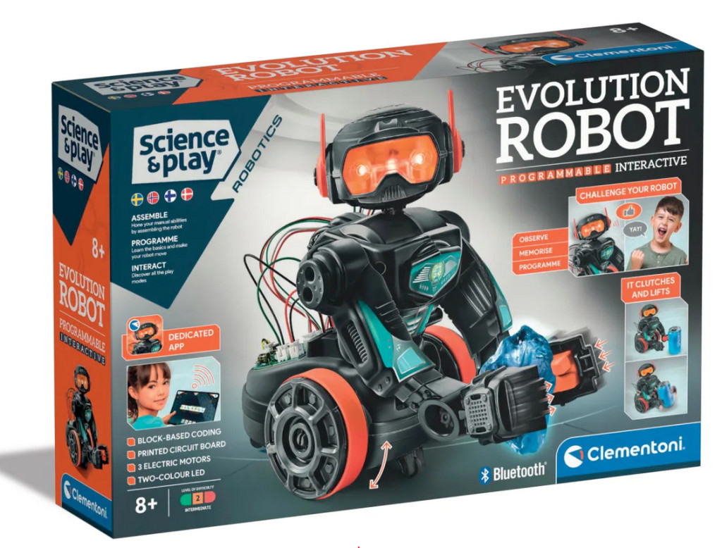 Robot Evolution Robot programmeeritav robot Evolution Clementoni – tootepilt