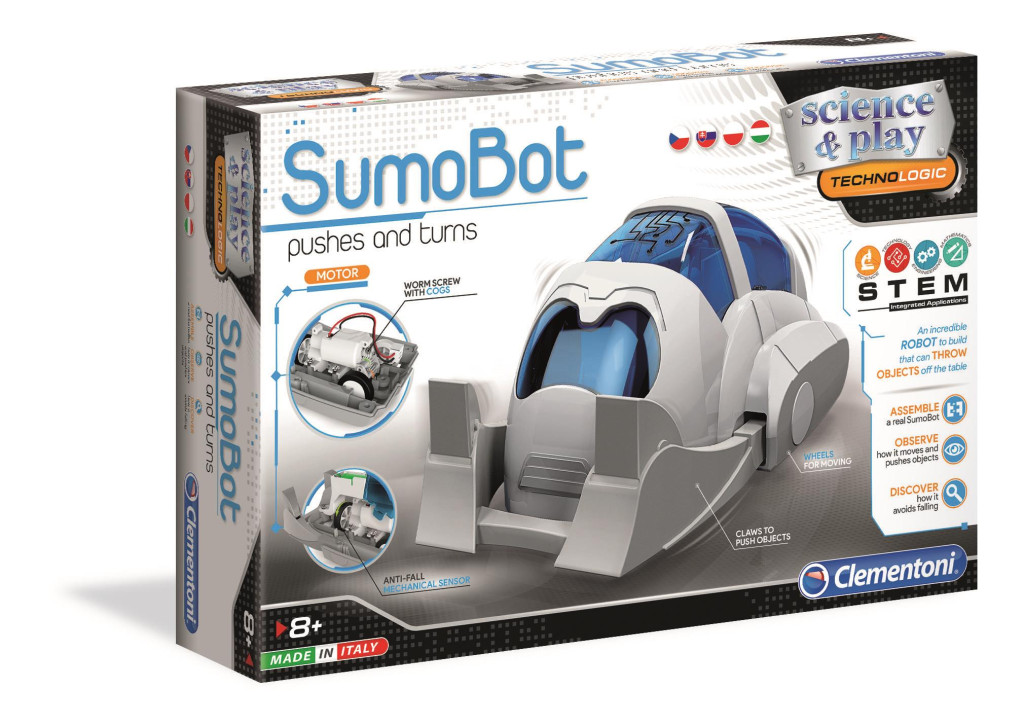 Robot SumoBot Clementoni konstruktor – tootepilt
