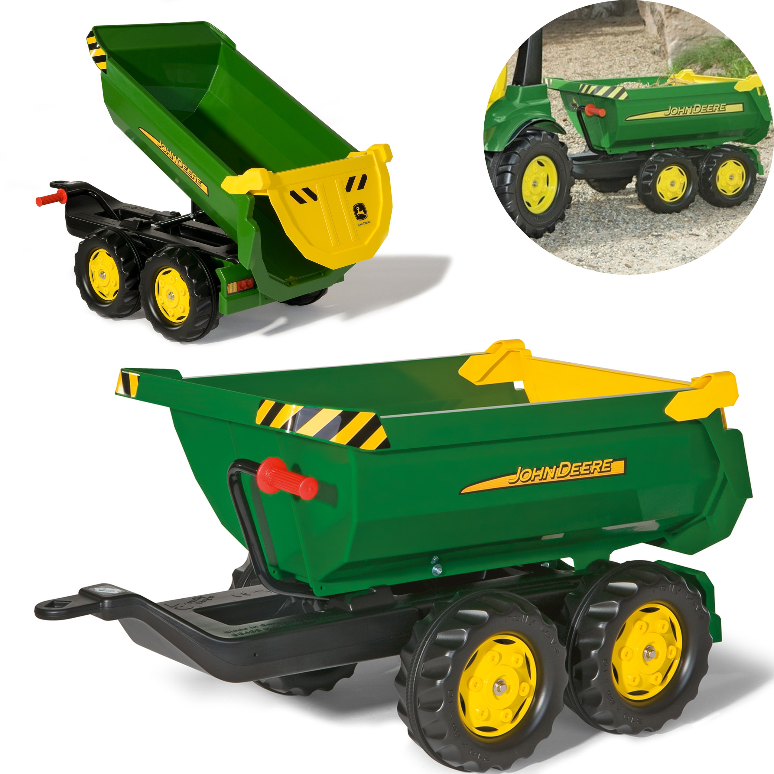 rolly mänguasis rollyhalfpipe john – Rolly mänguasis rollyHalfpipe John Deere Tipper haagis