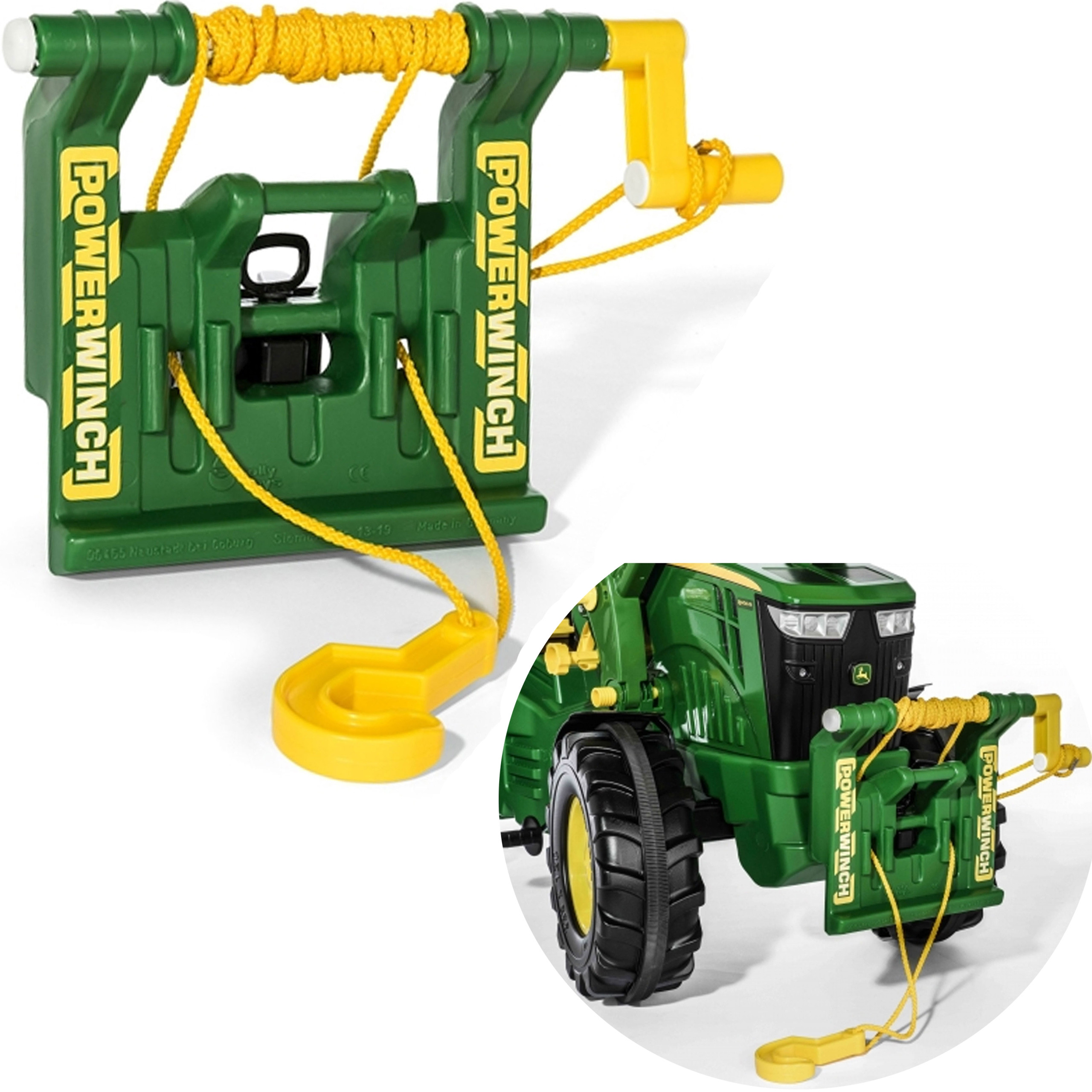 rolly mänguasis rollypowerwinch john – Rolly mänguasis rollyPowerwinch John Deere traktor Winch