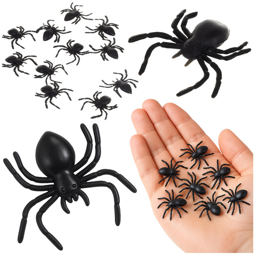 RUHHY dekoratiivsed ämblikud Halloweeniks, 10 tk, 3 × 3 cm