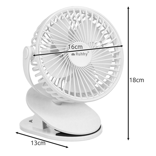 Ruhhy juhtmevaba ventilaator 25566, valge