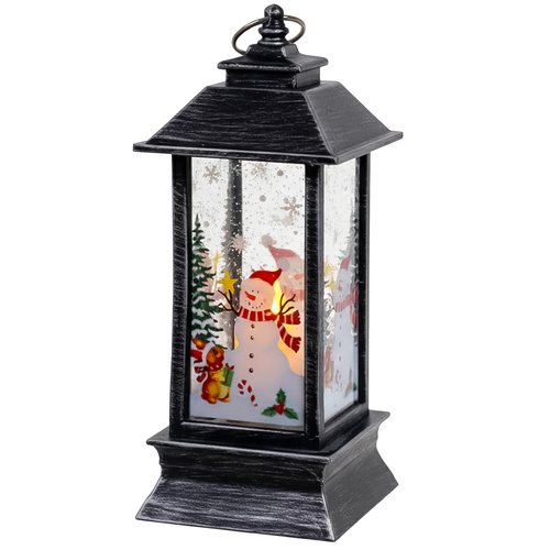 Ruhhy LED-jõululatern, hõbedane