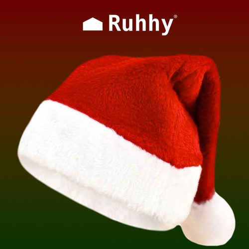 RUHHY pehme jõuluvanamüts