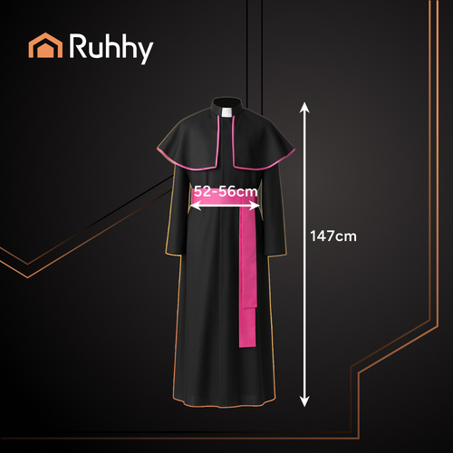 Ruhhy piiskopikostüüm 26148, XL/XXL