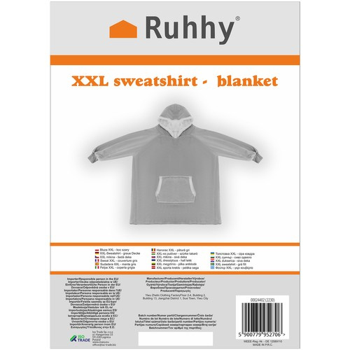 Ruhhy tekipusa 24402, XXL, hall