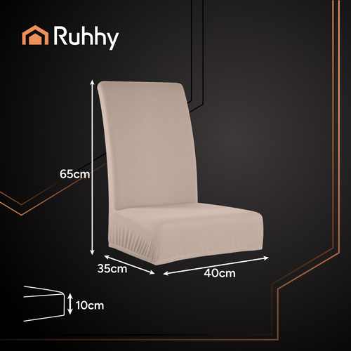 RUHHY venivad toolikatted, 6 tk, beežid, 65 × 40 × 35 cm