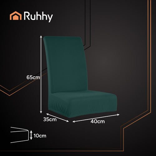RUHHY venivad toolikatted, 6 tk, rohelised, 65 × 40 × 35 cm