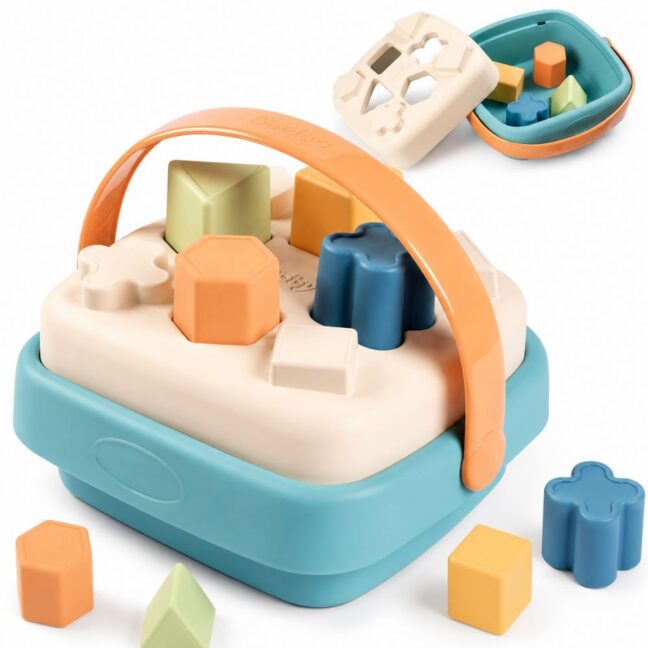 smoby väike roheline sorteerija – SMOBY väike roheline sorteerija Bioplastic Basket