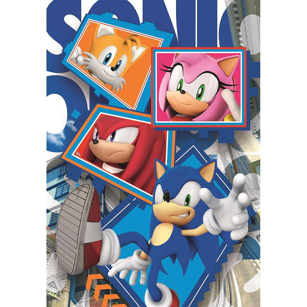 Sonic the Hedgehog 104-osaline pusle Clementoni – detailvaade 2