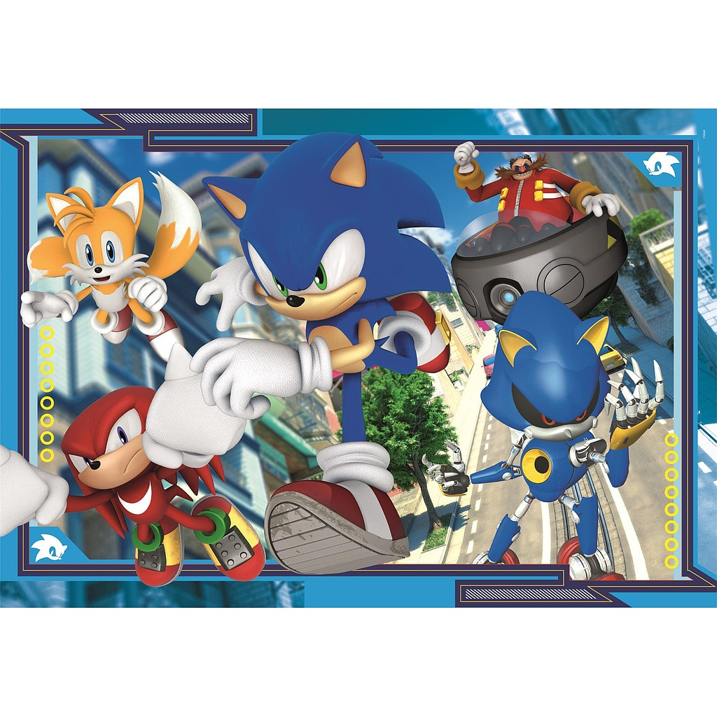Sonic the Hedgehog 180-osaline Clementoni pusle – detailvaade 2