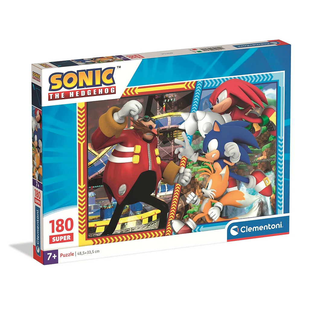 Sonic the Hedgehog 180-osaline pusle Clementoni – tootepilt