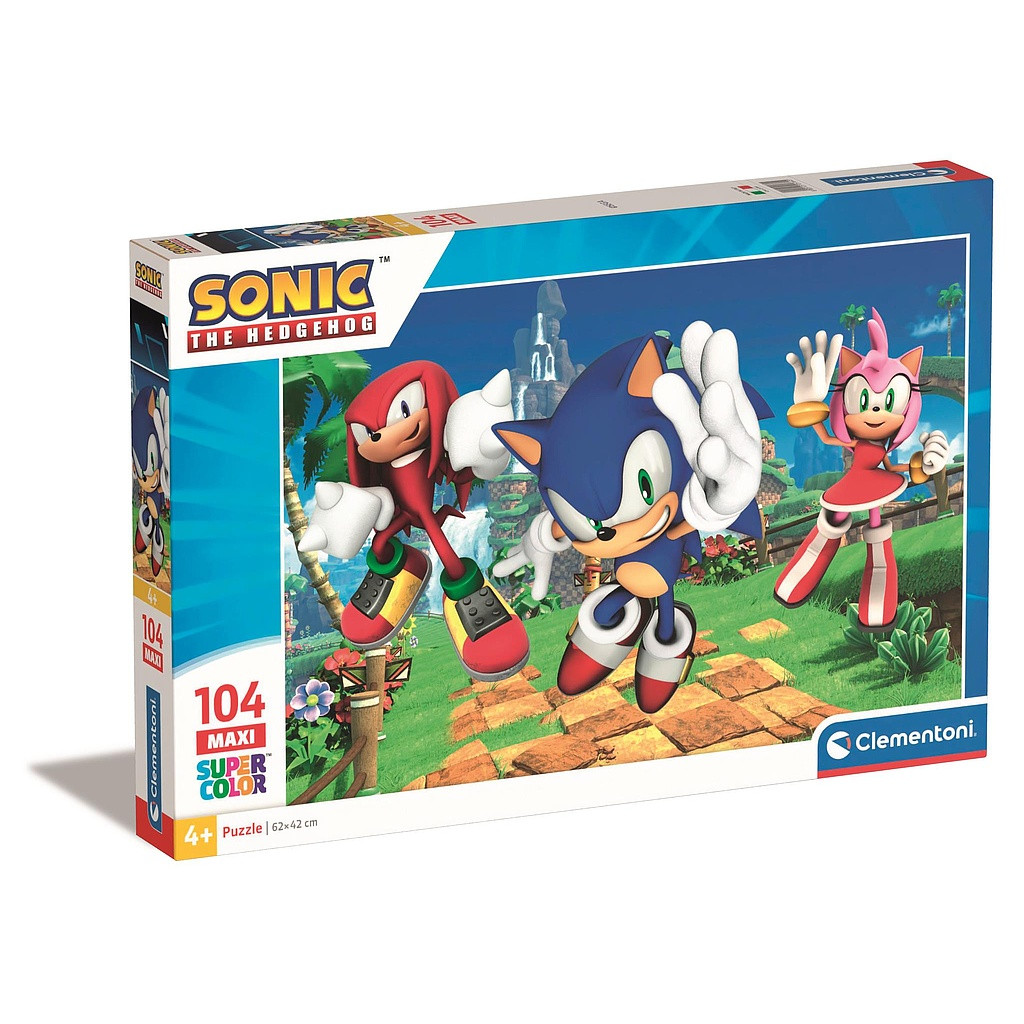 Sonic the Hedgehog Amy Rose Sonic the Hedgehog 104-osaline maxi pusle Clementoni – tootepilt