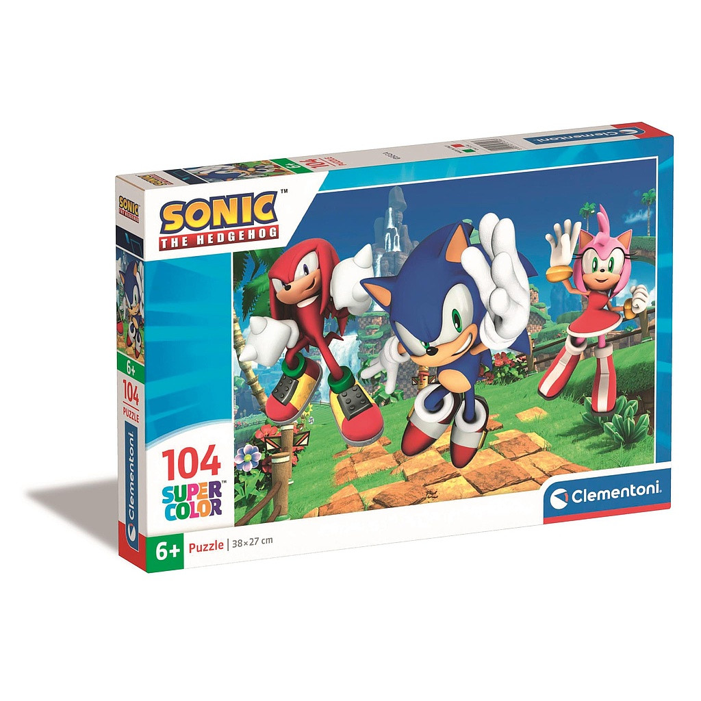 Sonic the Hedgehog Amy Rose Sonic the Hedgehog 104-osaline pusle Clementoni – tootepilt