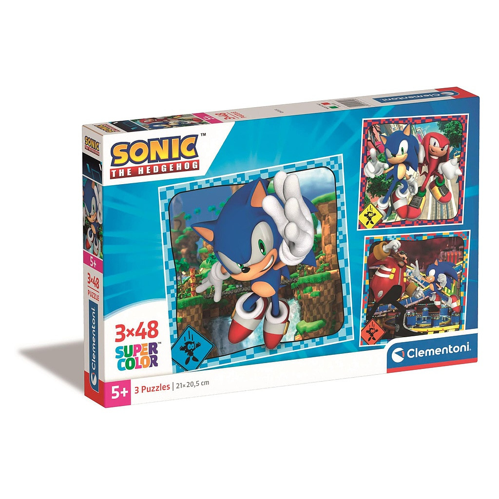 Sonic the Hedgehog Doctor Eggman 3×48-osaline pusle Clementoni – tootepilt