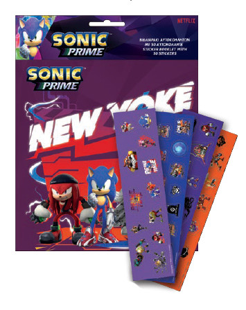 Sonic the Hedgehog New Yoke 50 kleepsuga kleepsualbum – tootepilt