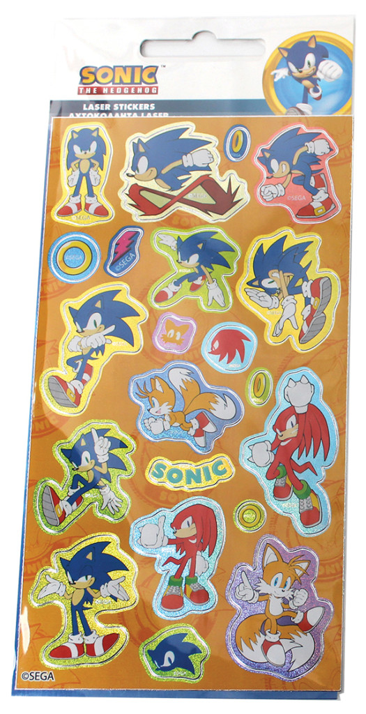 Sonic the Hedgehog Sega holographic kleepsukomplekt – tootepilt
