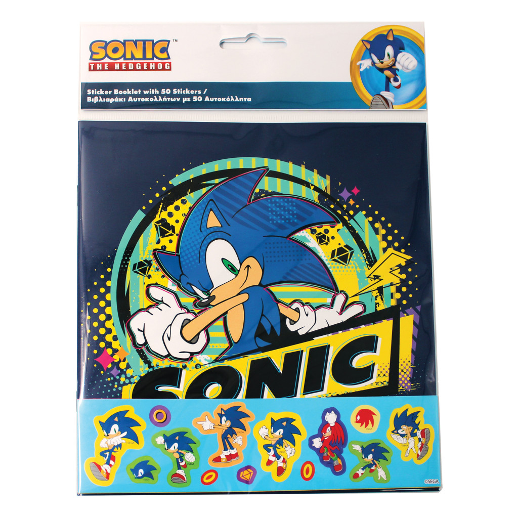 Sonic the Hedgehog Thunder 50 kleepsuga kleepsualbum – tootepilt