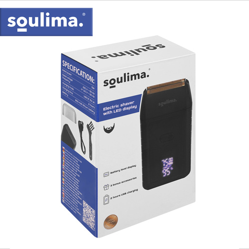 Soulima LED-ekraaniga habemepardel