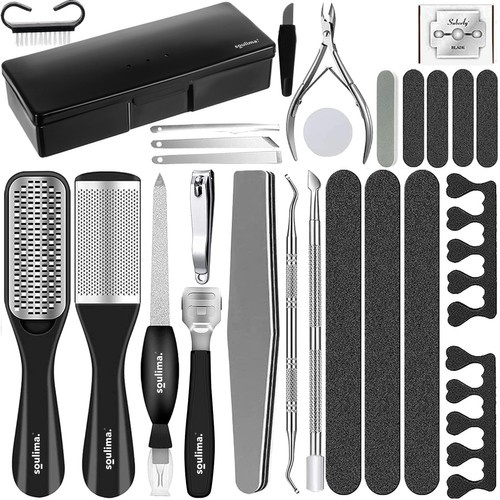 Soulima pediküürikomplekt 21447, 30 osa