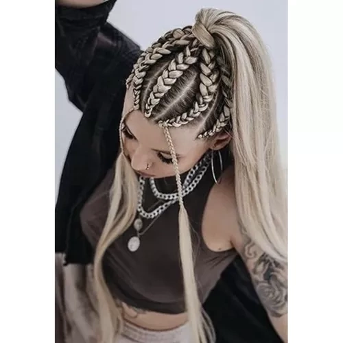 Soulima sünteetilised punumispatsid 23556, blondid