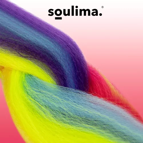 Soulima sünteetilised punumispatsid 23571, vikerkaarevärvid