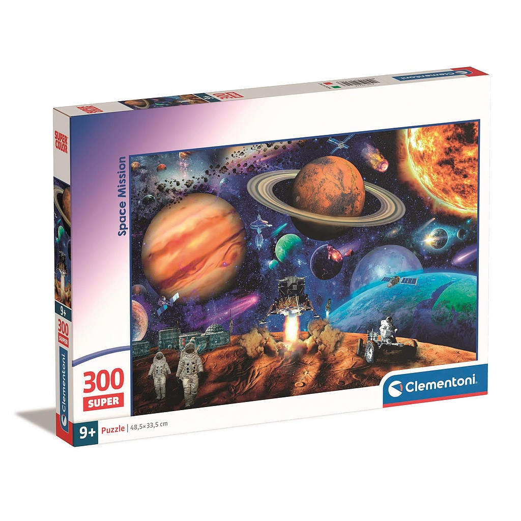 Space Space Mission Planets 300-osaline pusle Clementoni – tootepilt