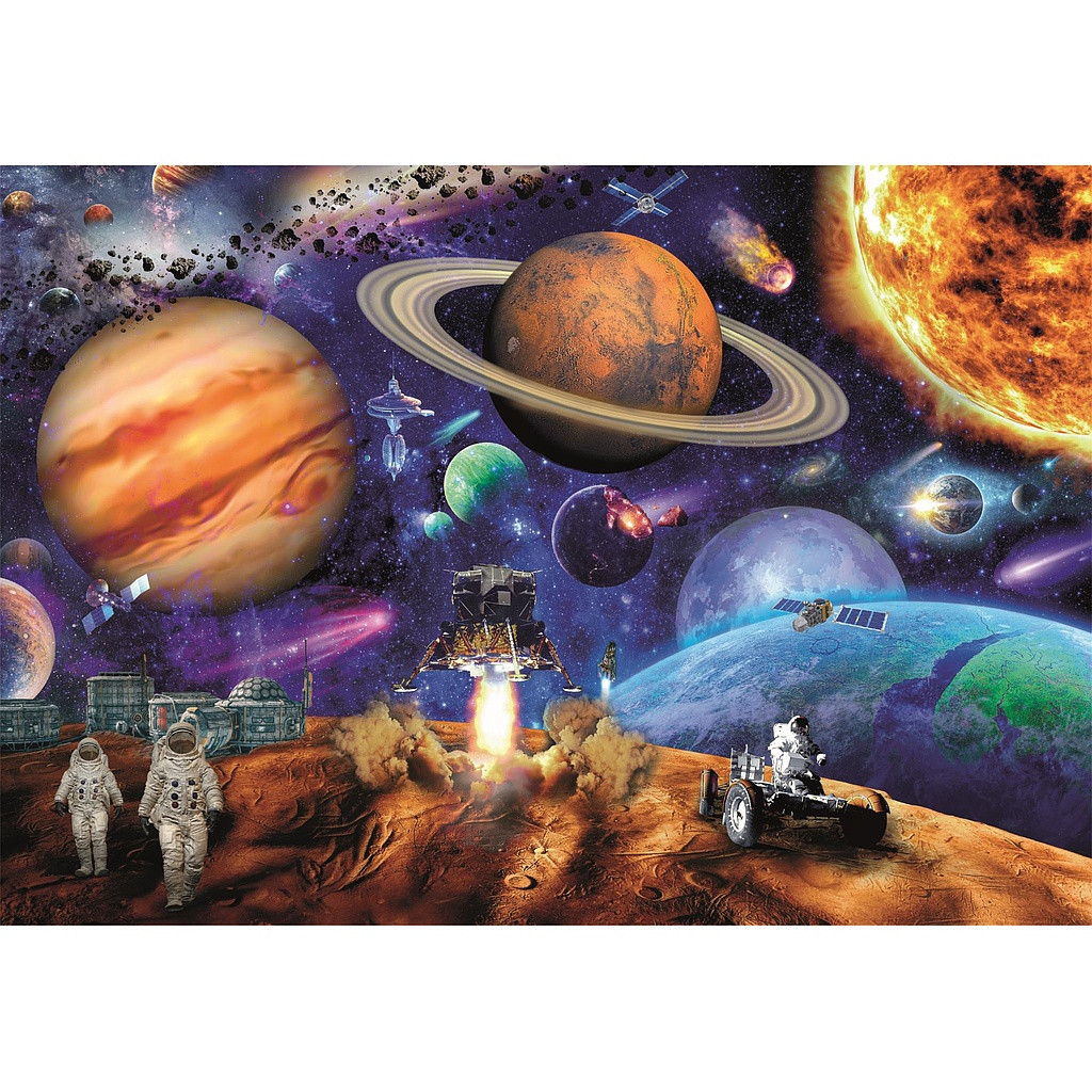 Space Space Mission Planets 300-osaline pusle Clementoni – detailvaade 2