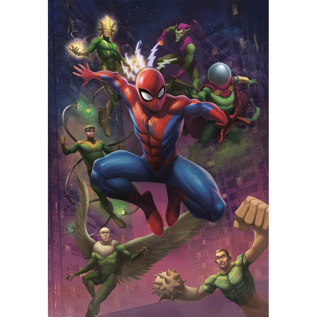 Spiderman 1000-osaline Compact pusle Clementoni – detailvaade 2