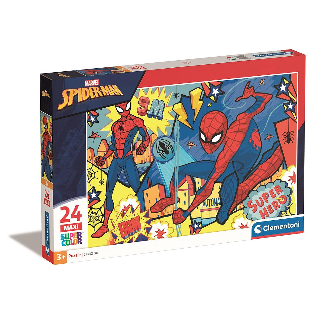 Spiderman BAM 24-osaline maxi pusle Clementoni – tootepilt