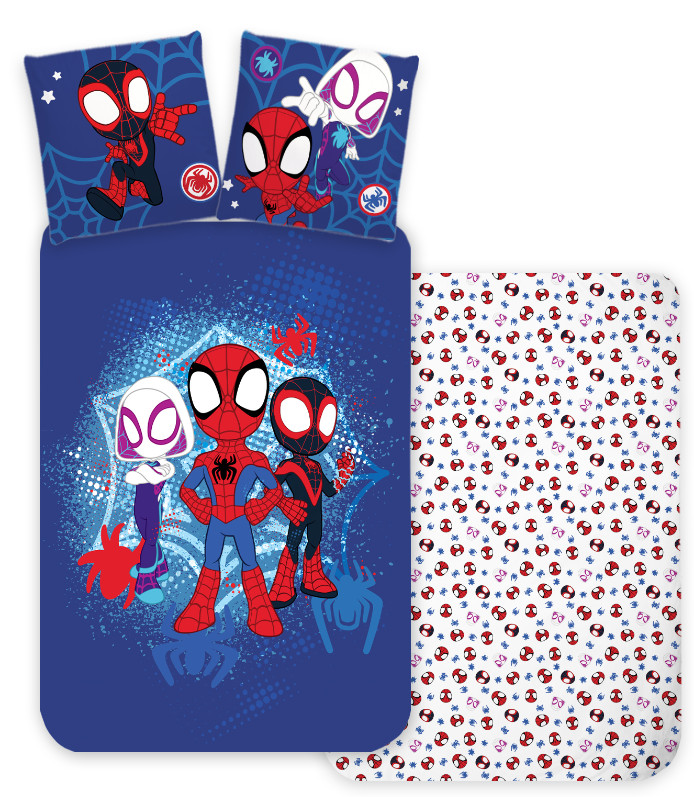 Spiderman City Adventures children's tekikott 100x135 cm, 40x60 cm – tootepilt