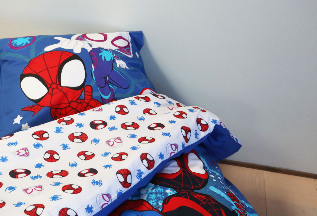 Spiderman City Adventures children's tekikott 100x135 cm, 40x60 cm – detailvaade 2