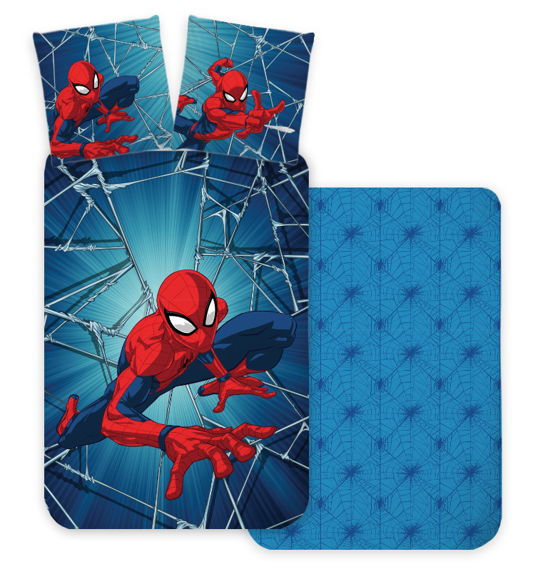Spiderman Dynamic children's voodipesukomplekt 100x135 cm, 40x60 cm – detailvaade 2