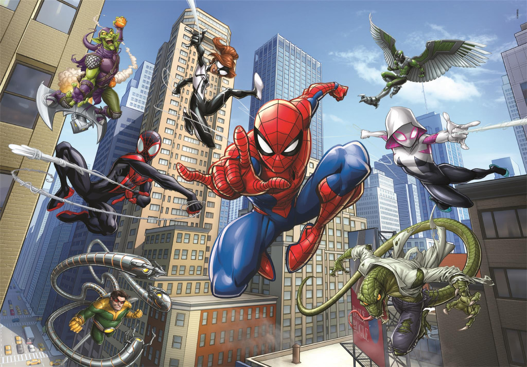 Spiderman Enemy 104-osaline Clementoni pusle – detailvaade 2