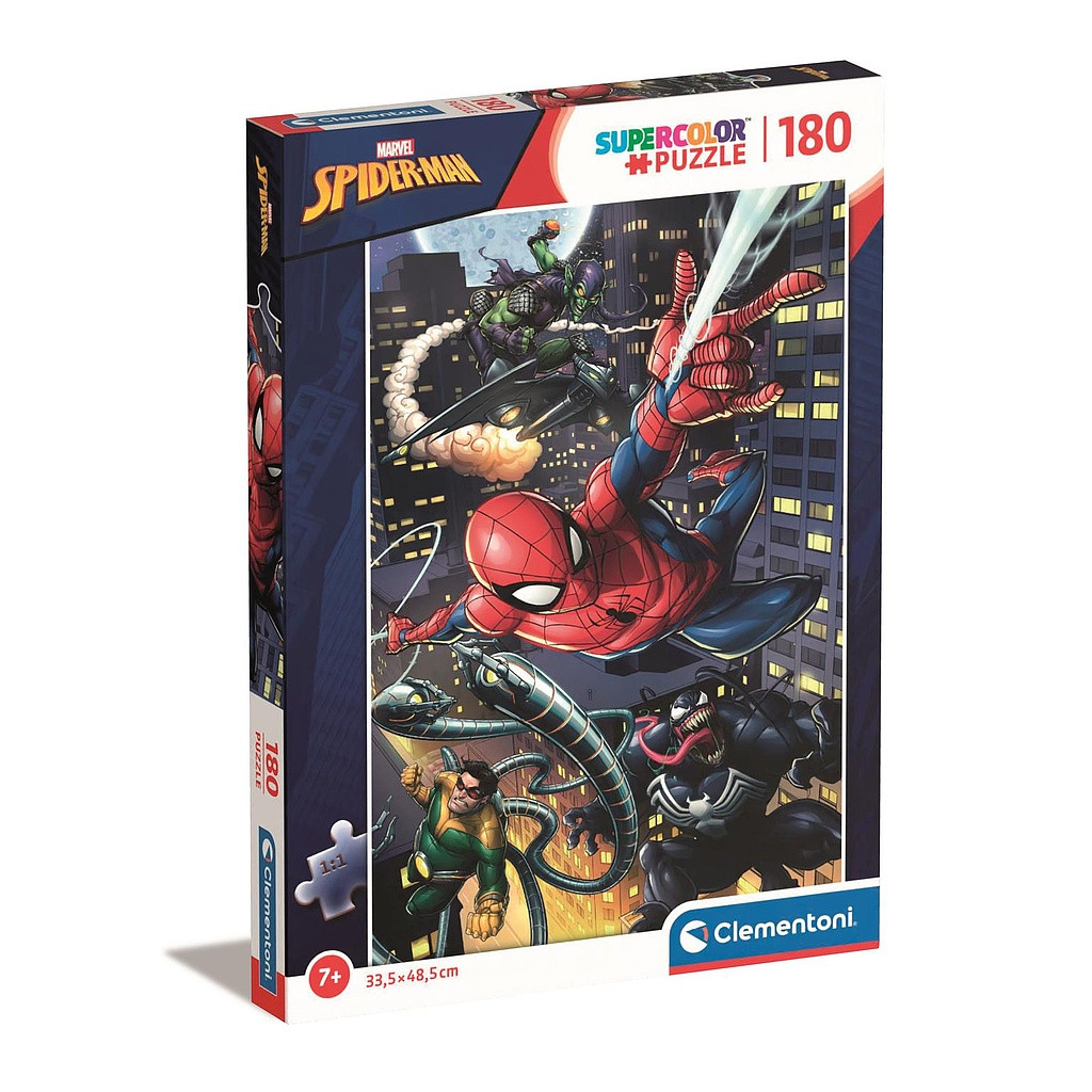 Spiderman Escape 180-osaline Clementoni pusle – tootepilt