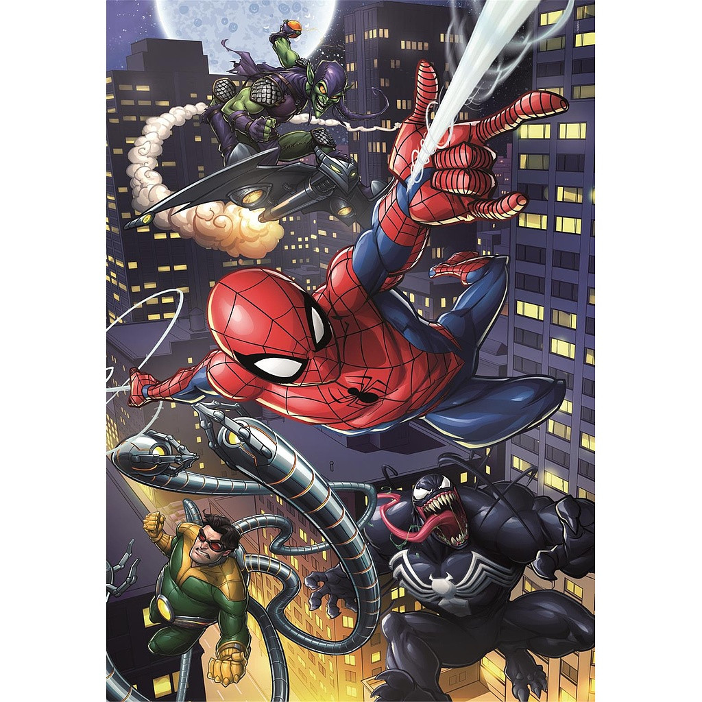 Spiderman Escape 180-osaline Clementoni pusle – detailvaade 2
