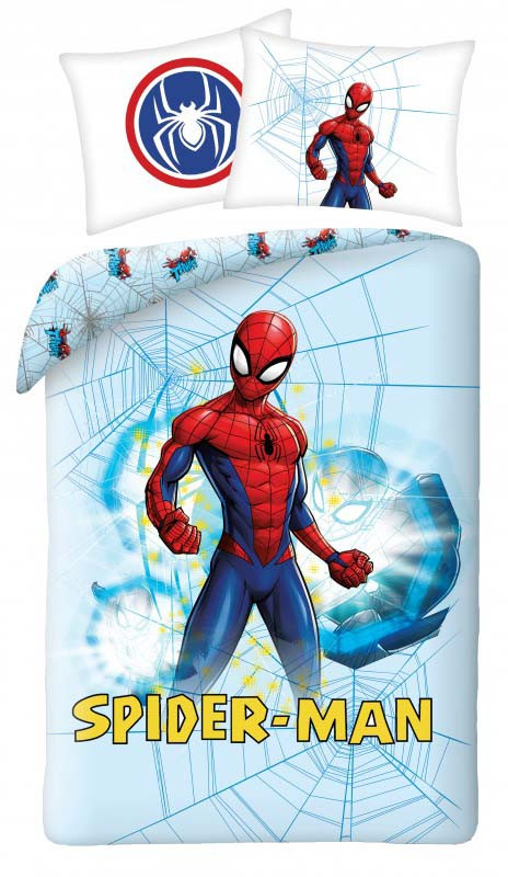 Spiderman Light voodipesukomplekt 140x200cm, 70x90 cm – tootepilt