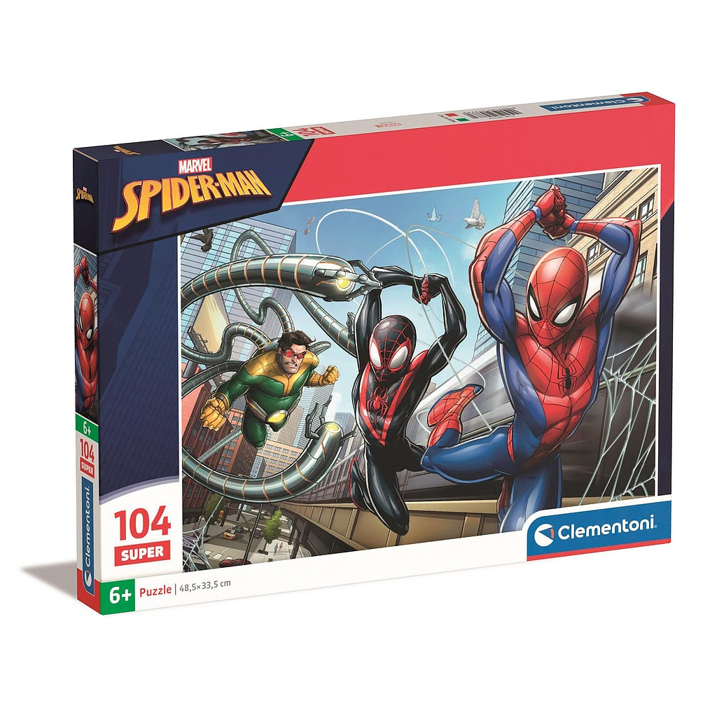 Spiderman Miles Morales 104-osaline pusle Clementoni – tootepilt