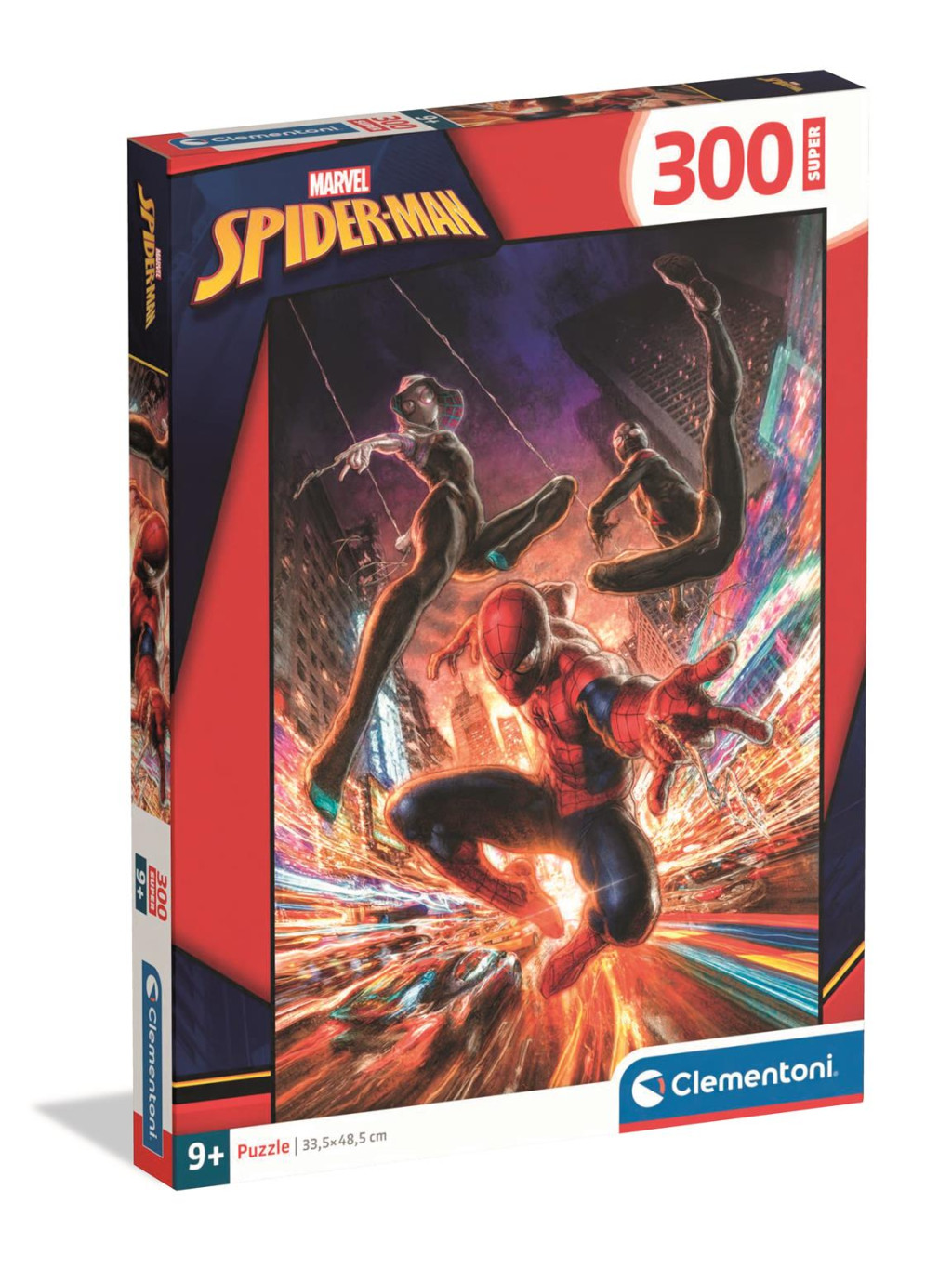 Spiderman Multiverse Action 300-osaline Clementoni pusle – tootepilt