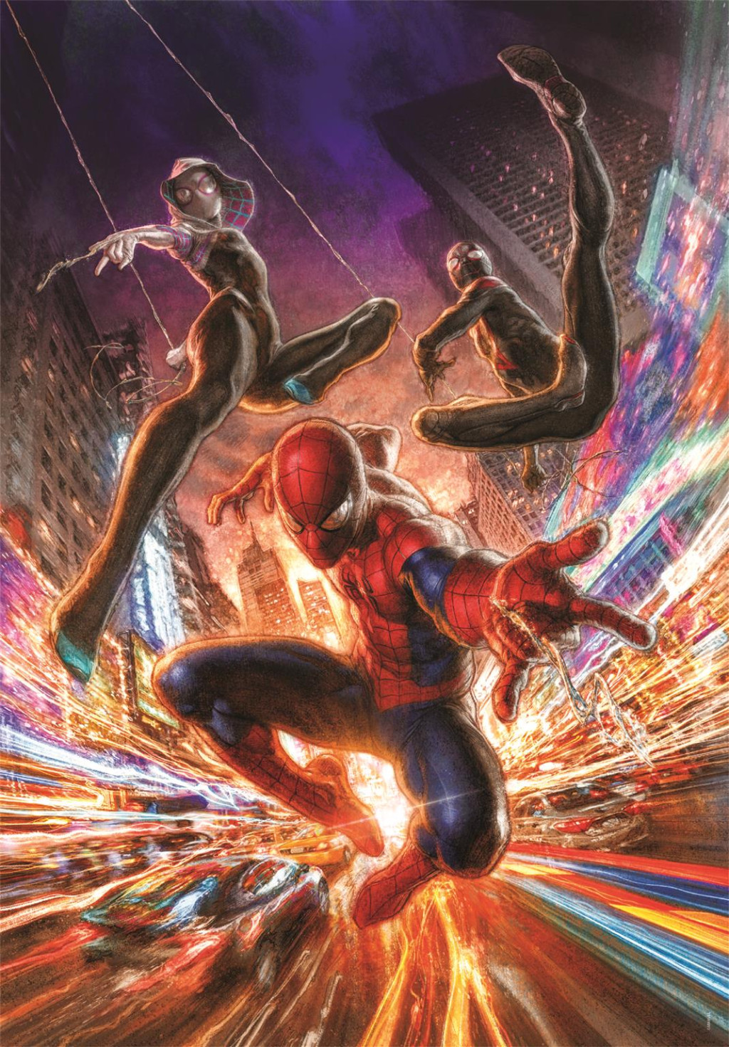 Spiderman Multiverse Action 300-osaline Clementoni pusle – detailvaade 2