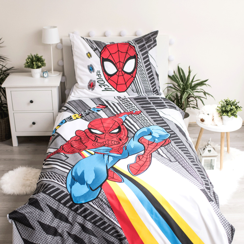 Spiderman Pop bedding cover 140x200cm, 70x90 cm – detailvaade 2