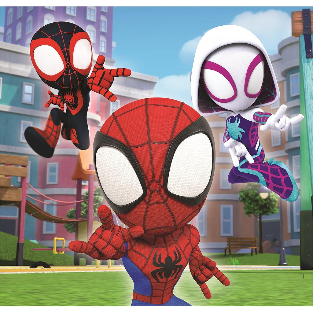 Spiderman Spidey 3×48-osaline pusle Clementoni – detailvaade 2