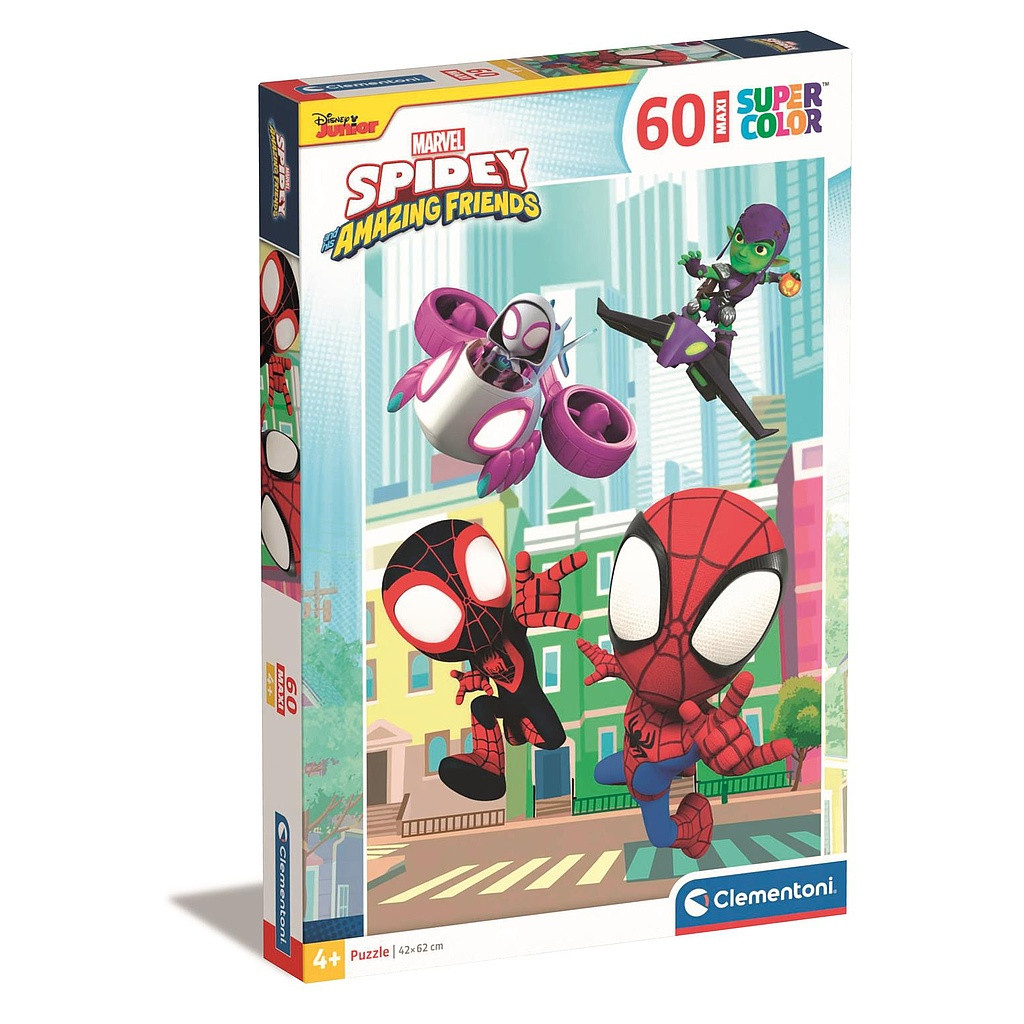 Spiderman Spidey 60-osaline Maxi pusle Clementoni – tootepilt