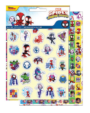 Spiderman Spidey 600-osaline kleepsukomplekt – tootepilt