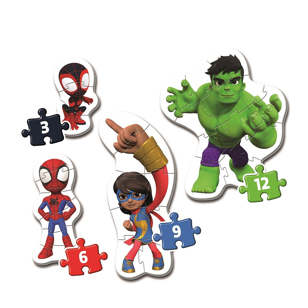Spiderman Spidey My First baby shape pusle Clementoni – detailvaade 2