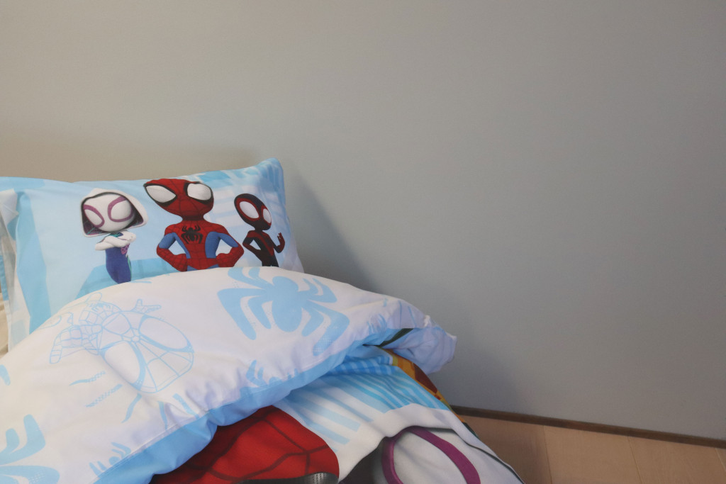 Spiderman Squad children's tekikott 100x135 cm, 40x60 cm – detailvaade 2